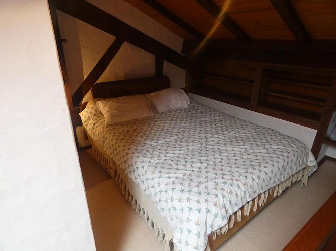 Chambre du gîte chez Sebastien à Moliets avec Gîtes de France Landes