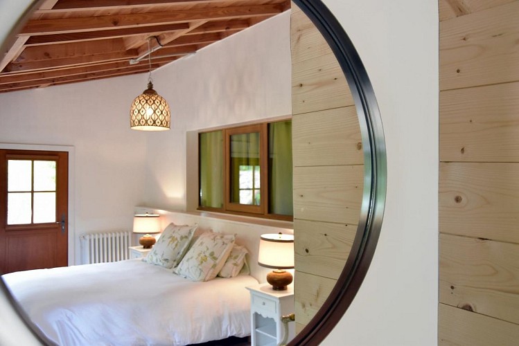 Chambre du Gîte Hortensias à Pontonx-sur-Adour avec Gîtes de France Landes