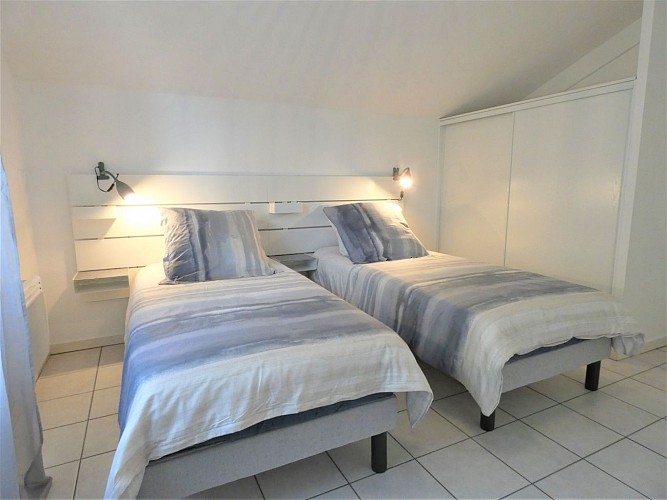 chambre du gite Les Dunes du Marensin à Labenne avec Gîtes de France Landes