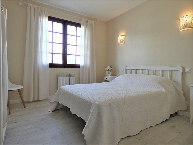 Chambre du Gîte Escapade lacustre à Aureilhan avec Gîtes de France Landes