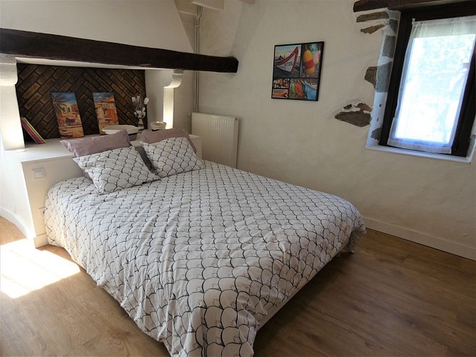 chambre du Gite la maison du becq à St-Lon-Les-Mines avec Gîtes de France Landes