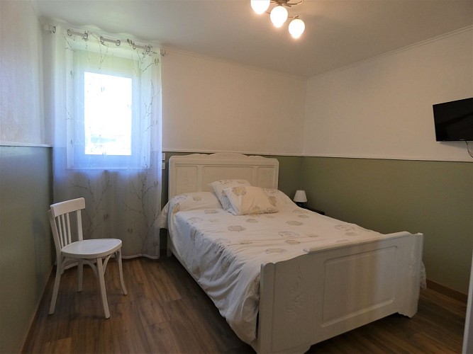 chambre du Gite la maison du becq à St-Lon-Les-Mines avec Gîtes de France Landes