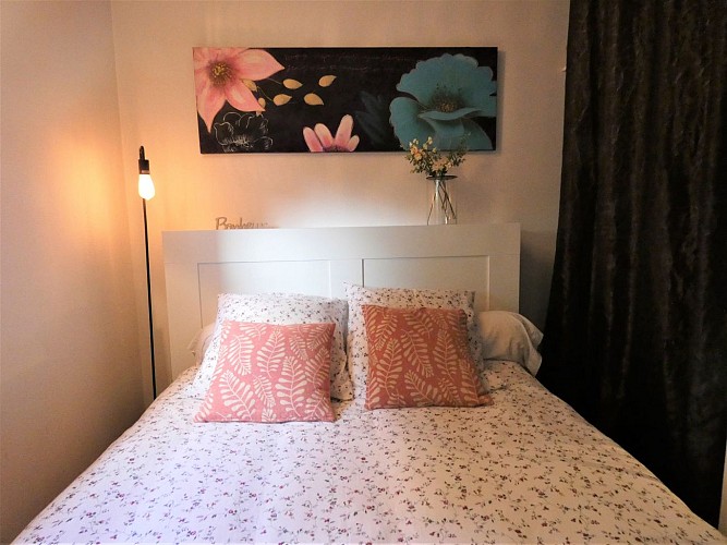 Coin nuit du Gite Studio de la Boulangerieà Dax avec Gîtes de France Landes