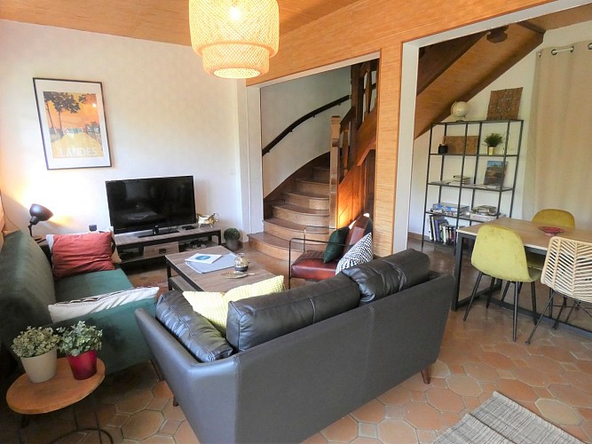 Sajour du Gîte les Sables landais à Gourbera avec Gîtes de France Landes