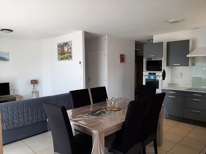 Devaux Bidaou - séjour cuisine