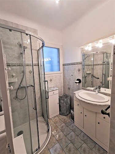 salle-eau du gite la maison des amis à Ondres avec Gîtes de France Landes