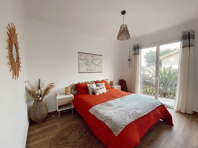 Chambre du gîte Weekend à Capbreton avec Gîtes de France Landes