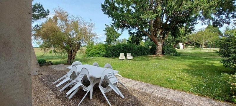 la sauvetat du dropt-gite de boissec-jardin