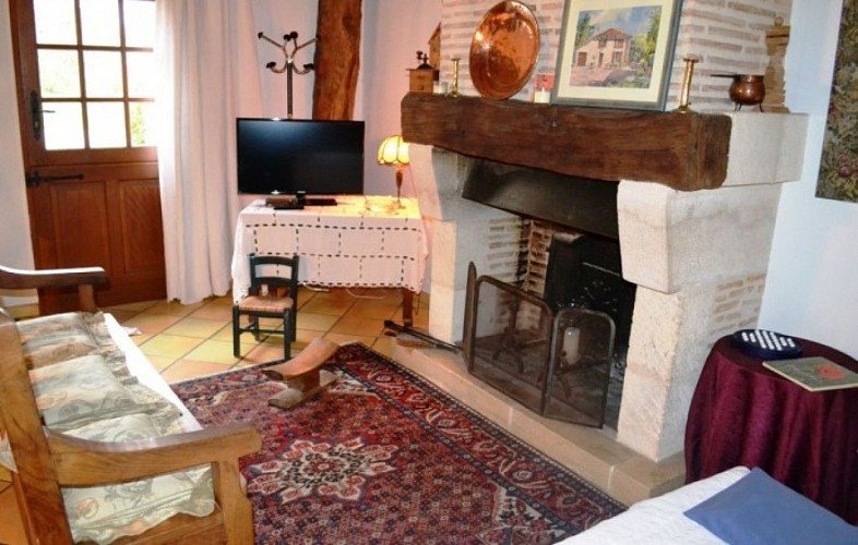 Gite-l-occitane---salon-cheminee