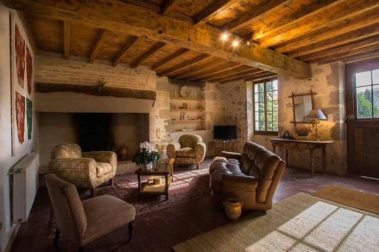 Séjour Maison de Simone