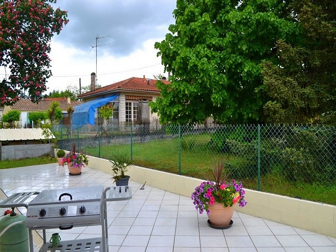 Gîte de la Cardine - Terrasse