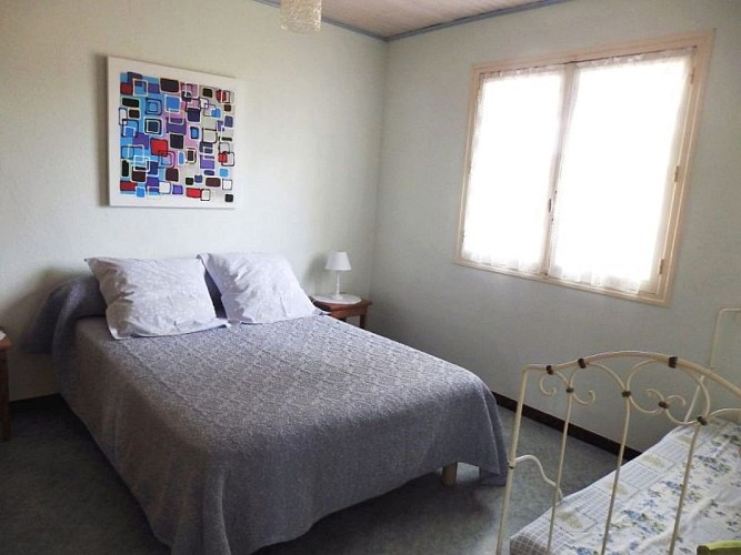 Domaine de Laroque - Chalet 1 - Chambre double