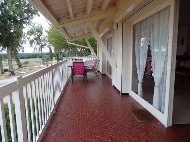 Domaine de Laroque - Chalet 1 - Terrasse