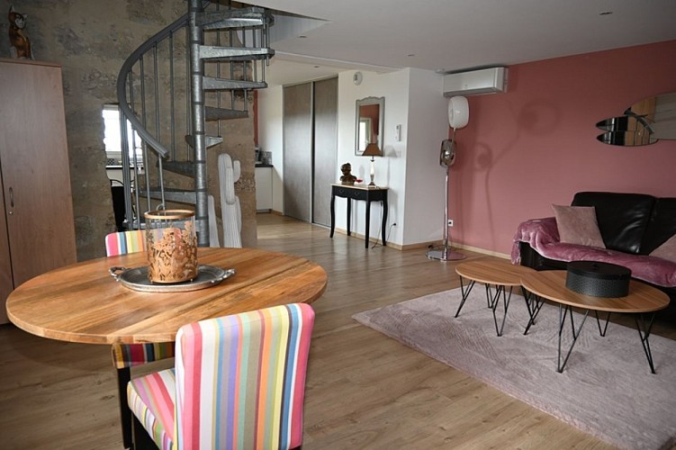 Gîte de Daspe - salon 1