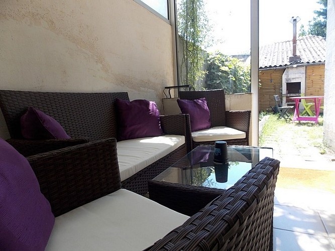 Meublé Soubaigné - Véranda