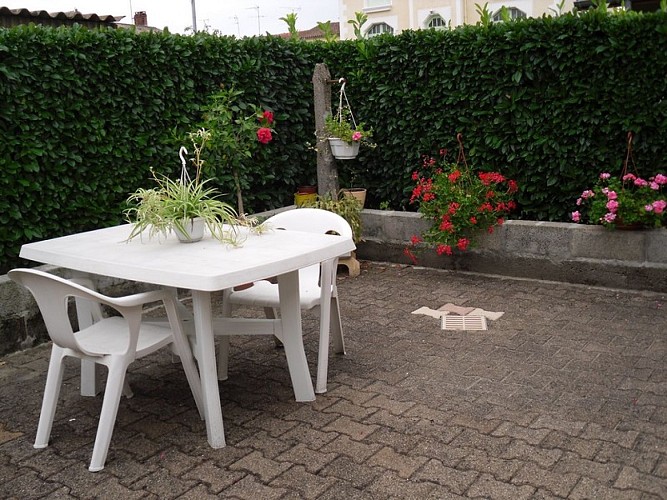 Meublé rue de Fondeurs - Terrasse