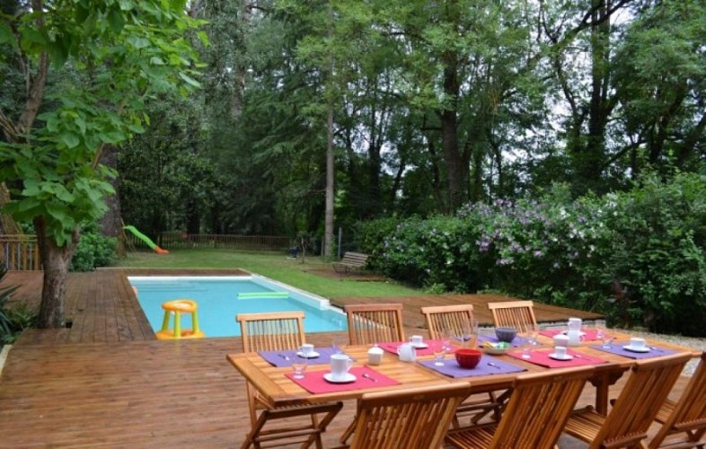 Gîte du Meunier - piscine