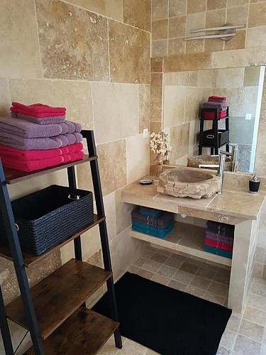 Gîte Méli - salle de bain