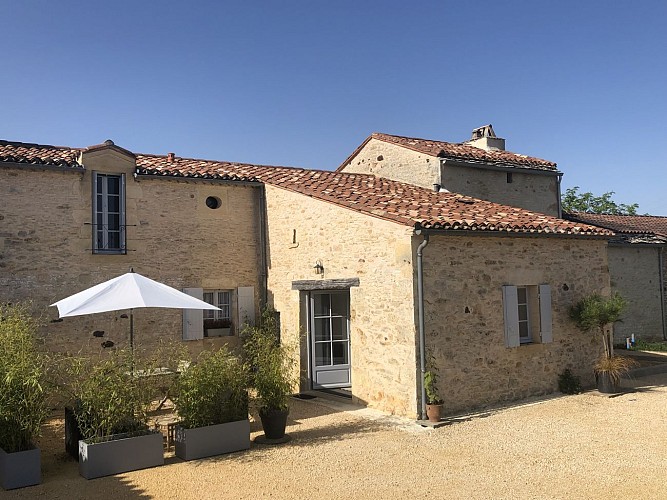 Chambre en pierre Gîte Monpazier photo 10