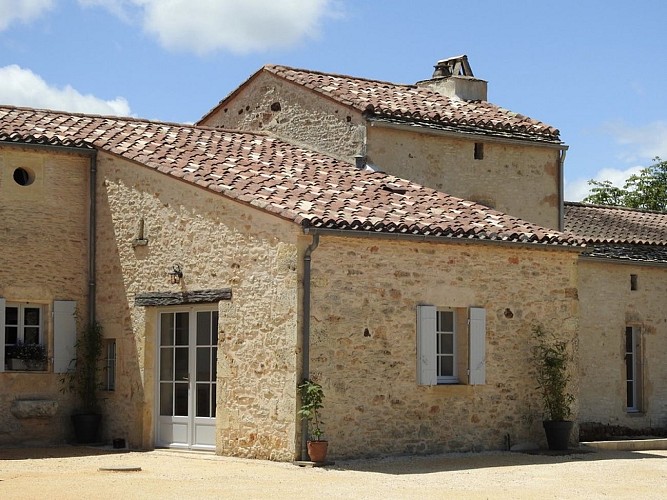 Chambre en pierre Gîte Monpazier photo 4