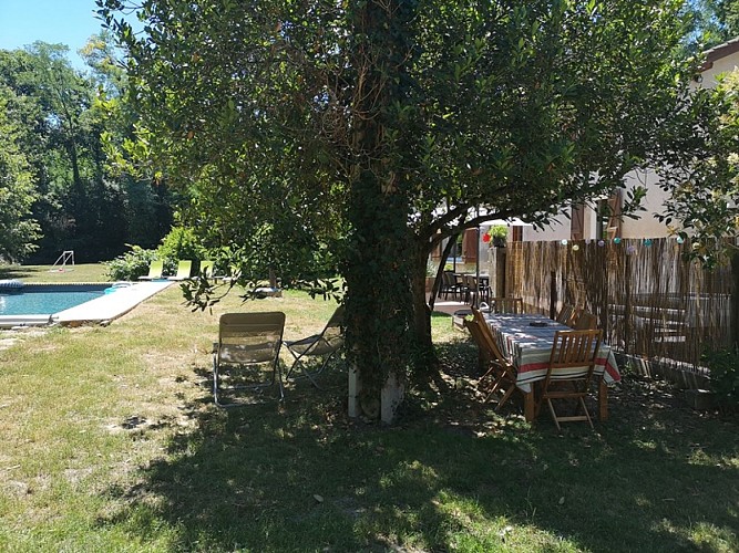 Au Temps des Cerises - jardin