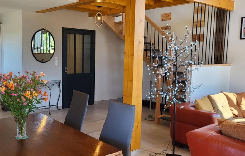 Le Chai de la Gravette - salon séjour