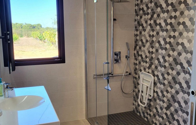 Le Chai de la Gravette - salle d'eau