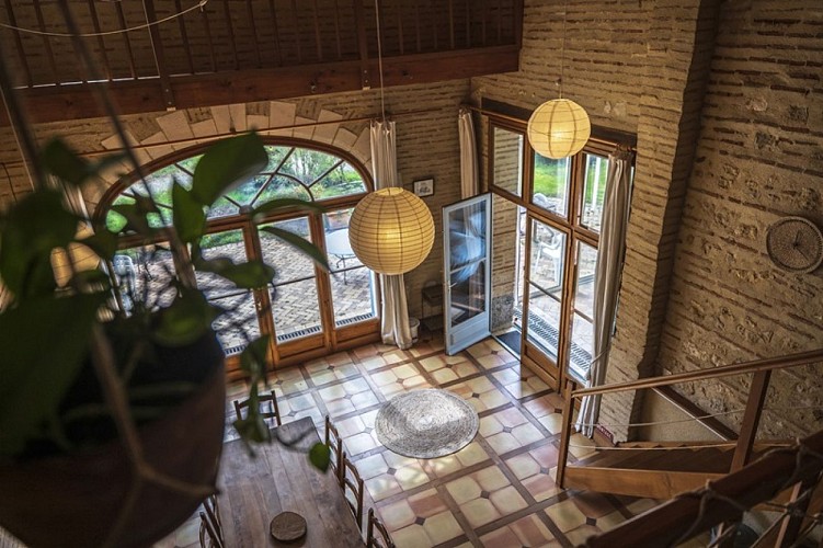 La Maison du Turc - vue pièce de vie