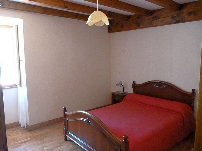 Maison Degremont chambre lit double - Osses