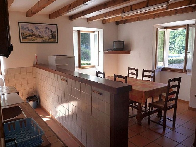 Maison Degremont cuisine et espace repas - Osses