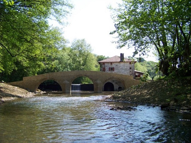Moulin de Gramont - cascade à proximité