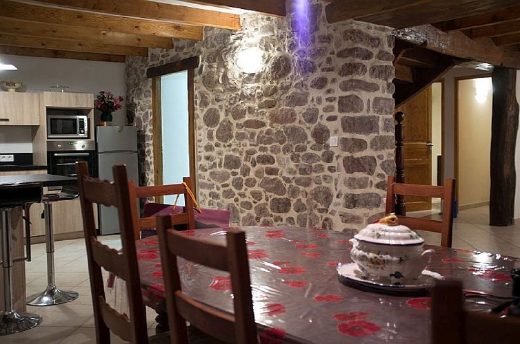 Maison Cedarry salle a manger - Bidarray