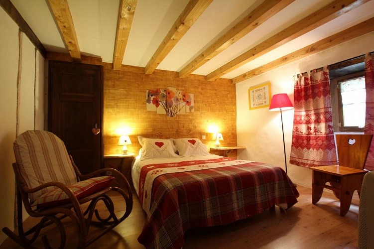 Maison Ithurreria chambre lit double - Banca