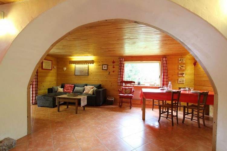 Maison Ithurreria salon et salle a manger - Banca