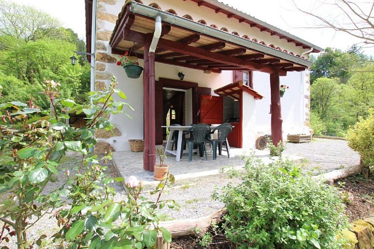 Maison Ithurreria terrasse - Banca