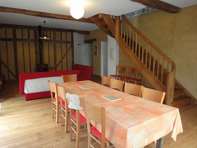 Gîte Louit - Pièce principale 