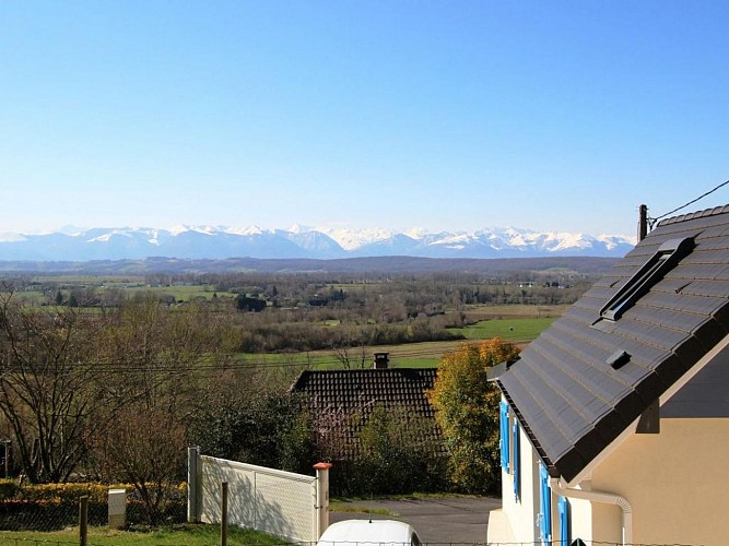 espoey-la-maison-de-madeleine vue sur les Pyrénées G121169 crédit GDF