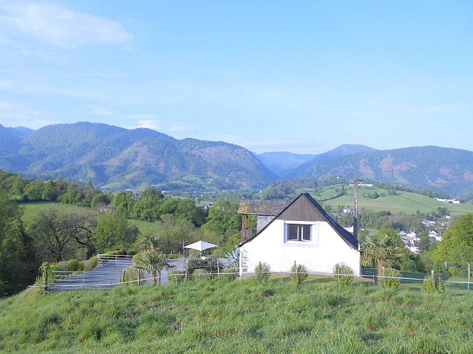 Le gîte, vue générale