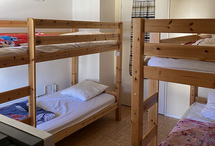 Appartement Clatt - Chambre lits superposés