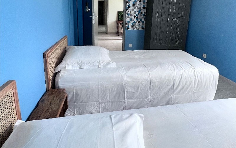 Chambre lits simples