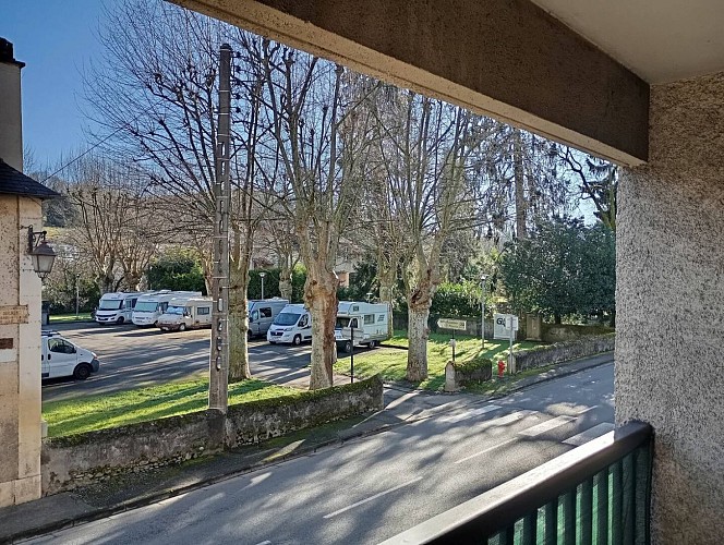 Studio Adoue - Vue depuis le balcon