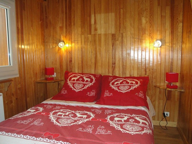 Chambre lit double 1er niveau