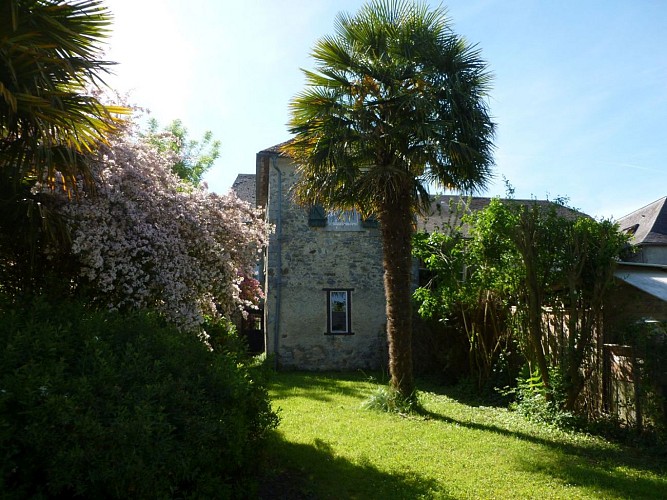 maison de la bielle photo jardin