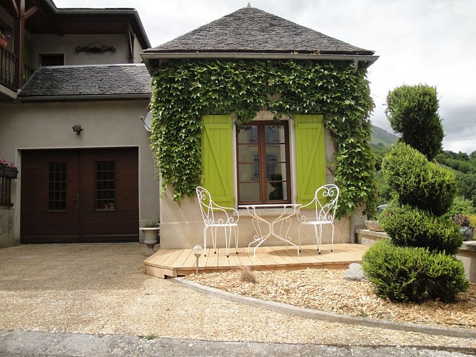 Le petit nid aspois - terrasse