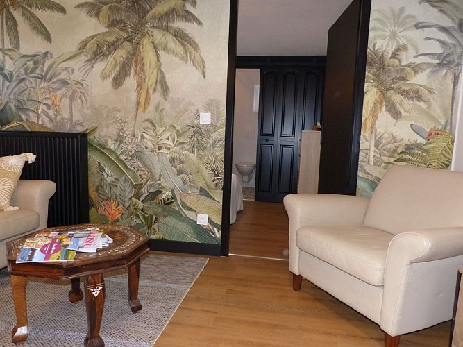 Morlaàs meublé Mme Mollier salon