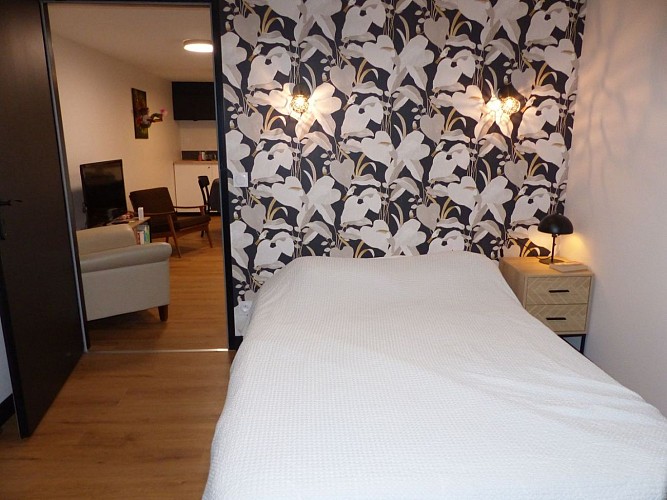 Morlaàs meublé Mme Mollier chambre