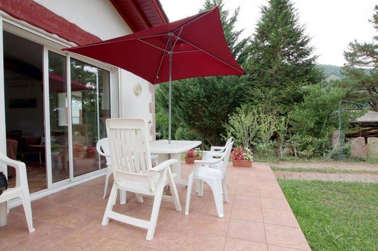 Maison Goity - Terrasse- Ispoure