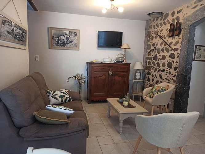 Gîte Pouquette - Séjour