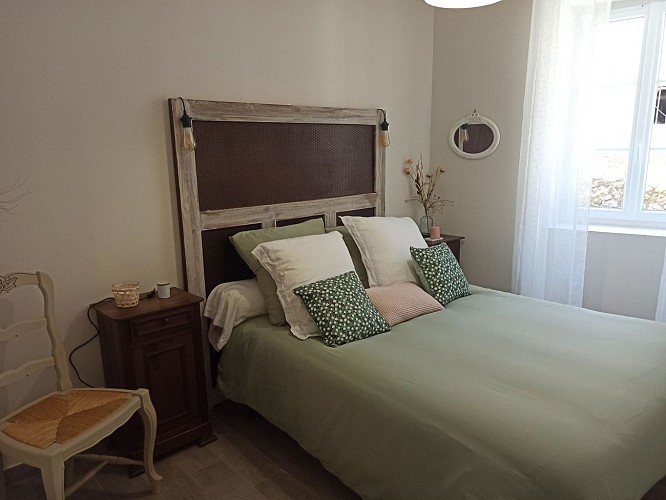 Gîte Pouquette - Chambre rez-de-chaussée