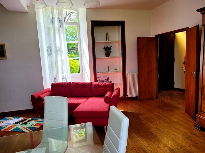 Séjour vue sur entrée